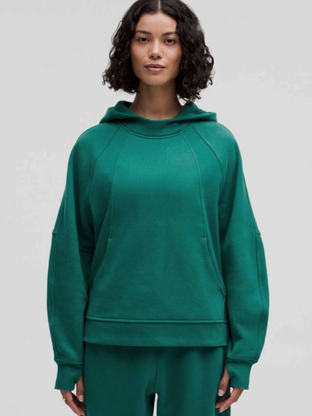 lululemon scuba hoodie, "teal lagoon" M/L